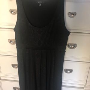 Sleeveless Snakeskin Patterned Dress